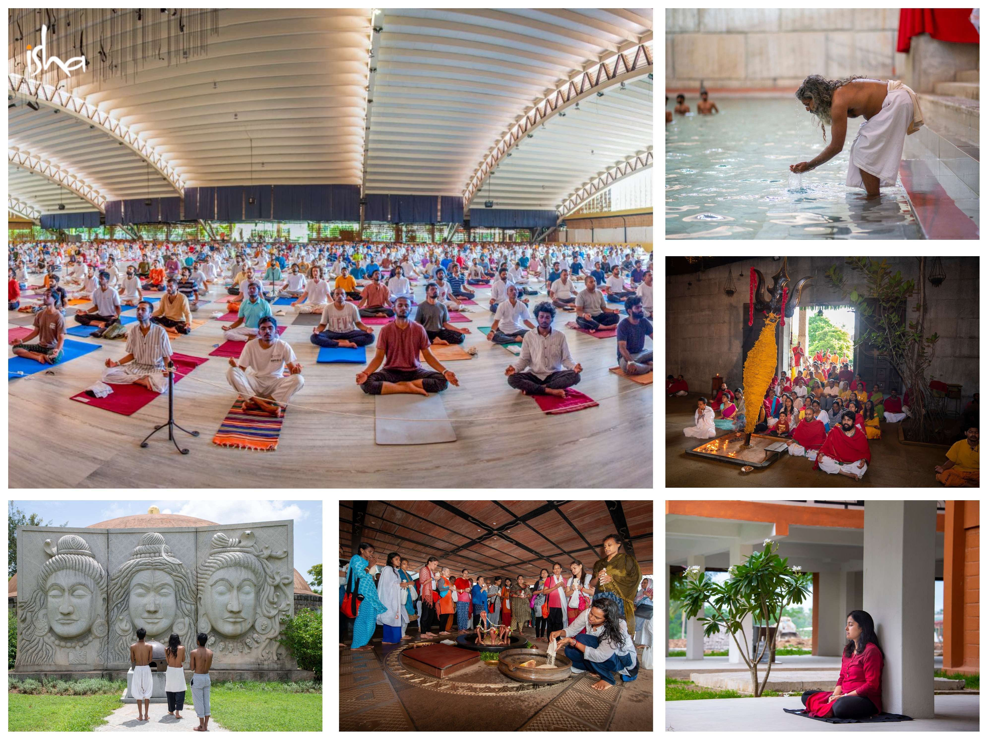 isha-blog-article-life-in-sadhanpada-consecrated-space-the-ultimate-frontier-consecrated-spaces-collage2