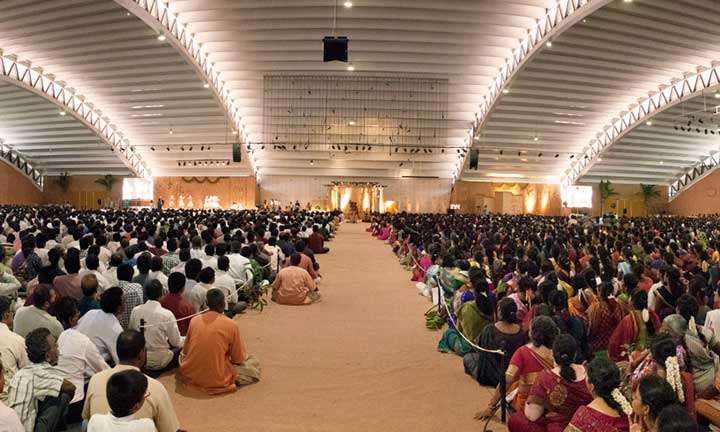 Program conducted in Adiyogi Alayam