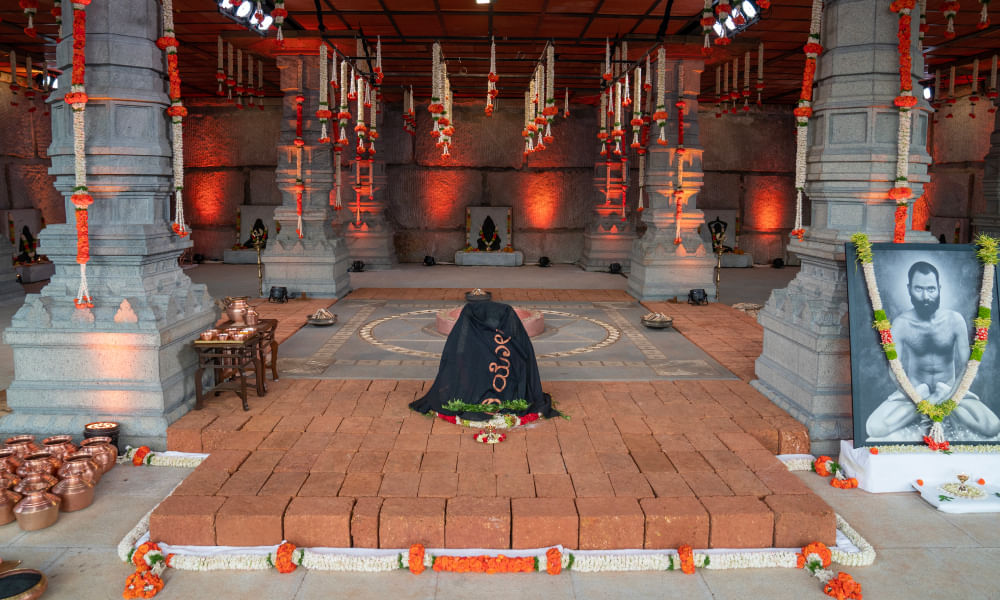Yogeshwar Linga in Sadhguru Sannidhi Bengaluru